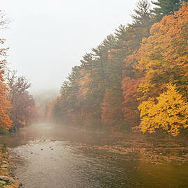 Jordan Creek Autumn View by Jason Fink