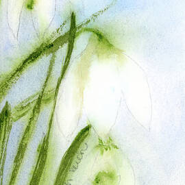 Jubilee, Snowdrops, January Birth Flower by Elizabeth Reich