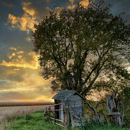 July 2024 Prairie Outhouse by Alain Zarinelli