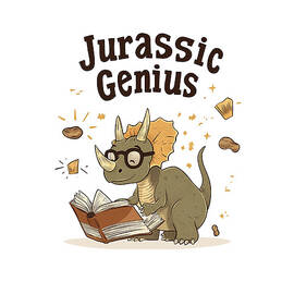 Jurassic Genius by Dancing Littles Jungle