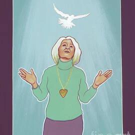 Kathi in a Prayer by William Hart McNichols