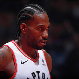 Kawhi Leonard by Mark Blinch