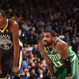 Kevin Durant and Kyrie Irving by Noah Graham