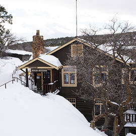 Kolb Studio in Snow by Matt Halvorson