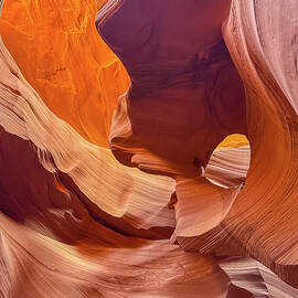 Labyrinth 3 - Lower Antelope Canyon - Page - Arizona by Bruce Friedman