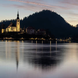 Lake Bled at Dawn by Charnwood Photography Fine Art