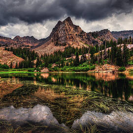 Lake Blanche Summer Storm, Utah by Abbie Matthews