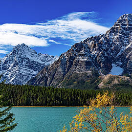 Lake Minnewanka Reflections by Tommy Farnsworth