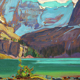 Lake O'Hara, British Columbia, Canada - Scenic Northern landscape by J. E. H. MacDonald by J E H MacDonald