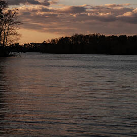 Lake Tillery sunset by Flees Photos