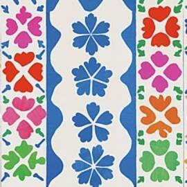 Large Composition with Masks - Collage of paper cut-outs by Henri Matisse by Henri E B Matisse