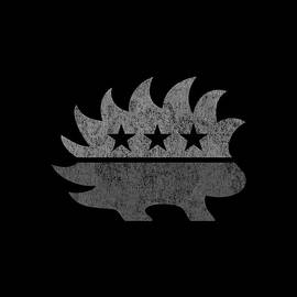 Libertarian Porcupine Greyed Out Tacti-Cool by Flippin Sweet Gear