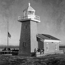 Lighthouse Santa Cruz California by Mary Lee Dereske