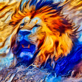 Lion by Bruce Block
