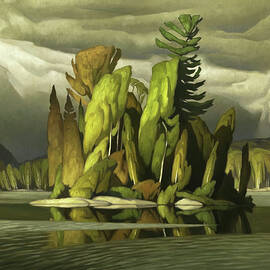 Little Island  by A. J. Casson by Alfred Joseph A J Casson