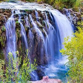 Little Navajo Falls by Adam Mateo Fierro