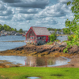 Lobster Shack in Mackerel Cove by Penny Polakoff