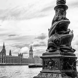 London Lampposts by Shirley Mitchell
