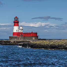 Longstone Lighthouse #3 by Shirley Mitchell