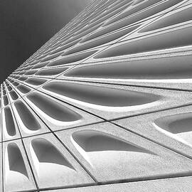 Looking Up at the Broad Museum by Joe Schofield