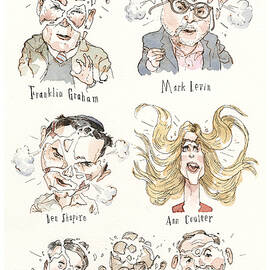 Losing Their Heads by Barry Blitt