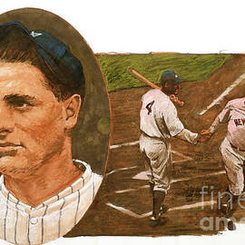 Baseball Legends - Lou Gehrig by Tom Lydon