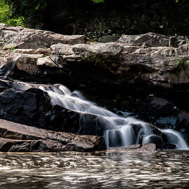 lower swallow falls stairsteps by Flees Photos