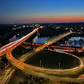 Lower Trenton Bridge NJ  by Susan Candelario