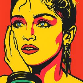 MADONNA Pop Culture Icon Canvas Print by Mandy Thomas - PX Canvas