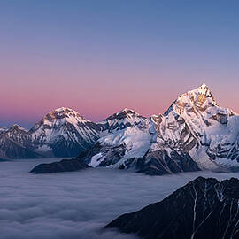 Majestic Himalayan Sunrise by The Luxury Art Collection