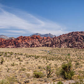 Majestic red rock formations in Red Rock Canyon, Nevada from sce by Steven Heap