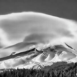 Majestic Snow-Capped Mountain by Bruce Block