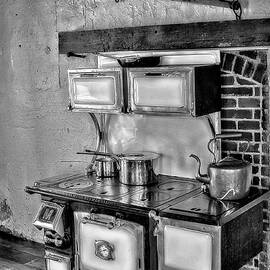 Majestic Stove No 1 BW by Susan Candelario