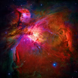 Majestic Vibrant Orion Nebula by Stefano Senise