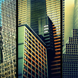Manhattan Melange Triptych by Jessica Jenney