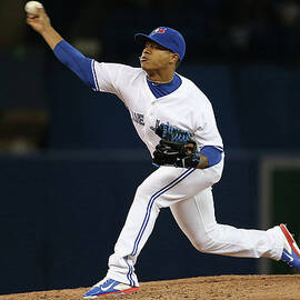 Marcus Stroman by Tom Szczerbowski