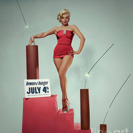 Marilyn Monroe 4th July 1953 by Franchi Torres