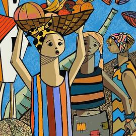 Market Day by Oscar Ortiz