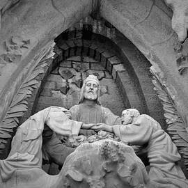 Marriage of the Virgin - Nativity Facade - Sagrada Familia - Barcelona by Stefano Senise