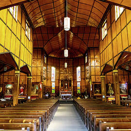Martyr's Shrine in Midland, Ontario 3 by John Twynam