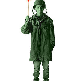 Matchstick army man by Jorgo Photography