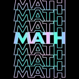 Math Retro Mathematics by Flippin Sweet Gear