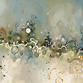 Matthew 5 5. The Joyful Harvest. Abstract Christian Wall Art by Mark Lawrence