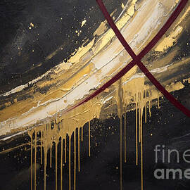 Matthew 5 5. Under the Hand. Abstract Christian Wall Art by Mark Lawrence
