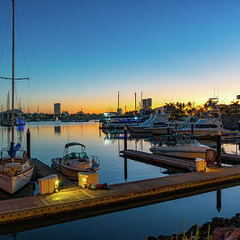 Mazatlan Marina Sunset by Tommy Farnsworth
