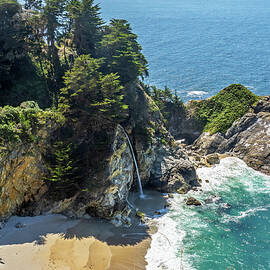 McWay Falls - Big Sur by Joe Schofield