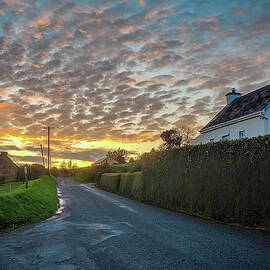 Meenoline Cottage Sunset by Mark Callanan