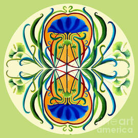 Megan's Nouveau Bouquet Full Circle by Sarah Irland