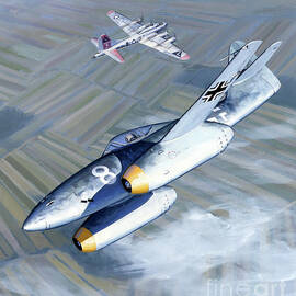 Messerschmitt Me 262 Schwalbe by Jack Fellows