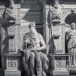 Michelangelo's magnificent Moses in Rome by Stefano Senise